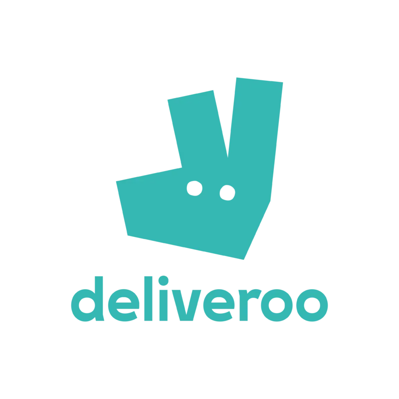 Logo Deliveroo - Lien vers la plateforme de livraison