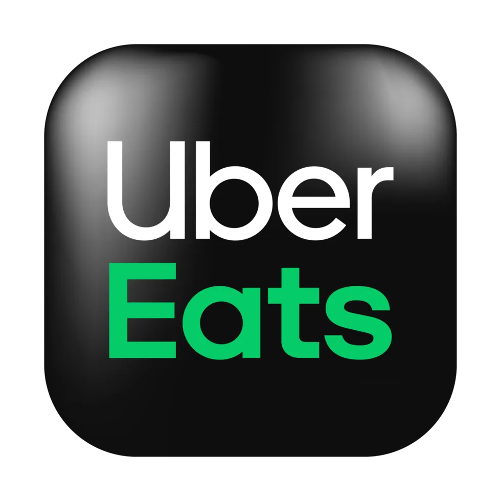 Logo Uber Eats - Lien vers la plateforme de livraison